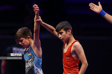 Iran juniors freestyle wrestling competitions