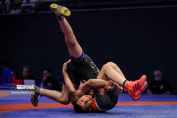 Iran juniors freestyle wrestling competitions