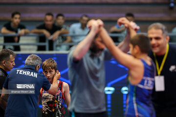 Iran juniors freestyle wrestling competitions