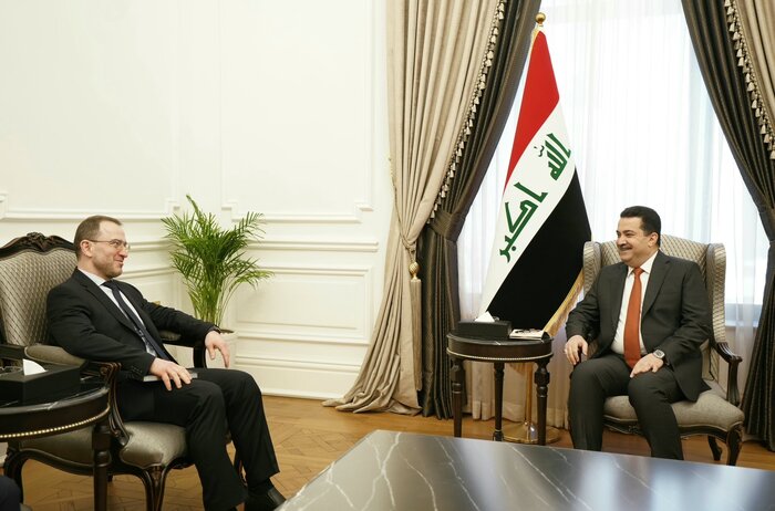 روابط دوجانبه و سفر به مسکو؛ محور رایزنی السودانی و سفیر روسیه در بغداد