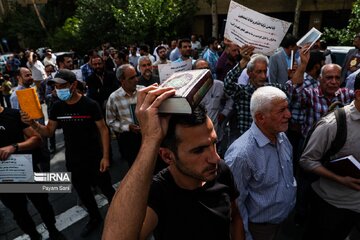 فعالان قرآنی: بینی دشمن را به خاک می‌مالیم