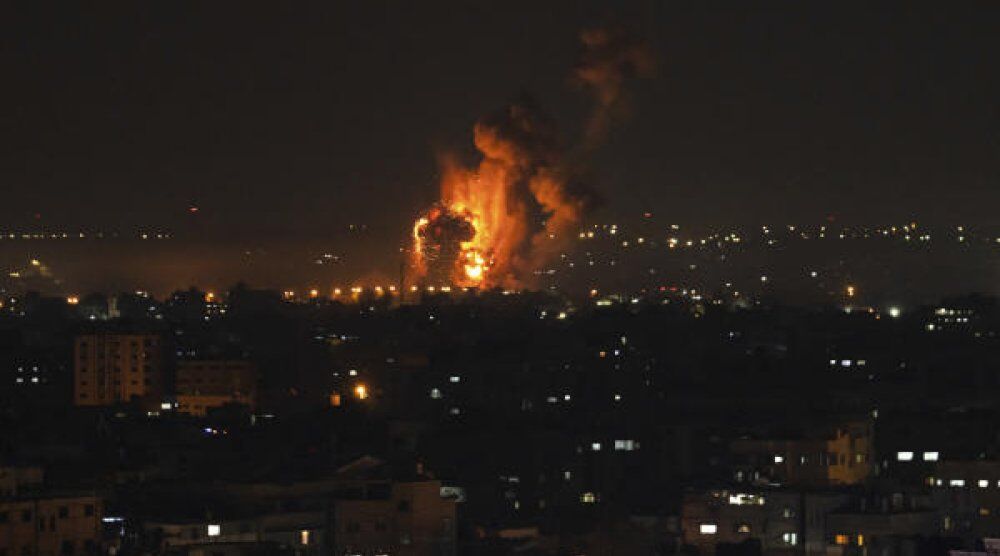 حمله هواپیماهای رژیم صهیونیستی به شهر جنین در کرانه باختری + فیلم