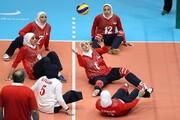 Oturaq voleybol üzrə qadınlardan ibarət komanda Cənubi Koreya komandasına qalib gəlib