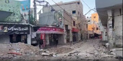 Sionist rejimin Cenində törətdiyi dağıntılar - Video