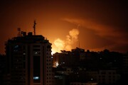 بمباران منزل ۲ تن از رهبران حماس در نوار غزه