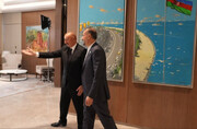 Амир Абдоллахиян встретился с Алиевым в Баку
