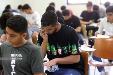 Iran's semi-annual university entrance exam