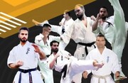 مسابقات کیوکوشین بایاکورن کاراته قهرمانی کشور در همدان آغاز شد