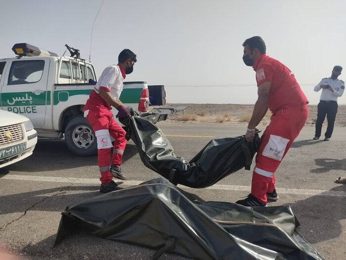 پنج سرنشین حادثه رانندگی ریگان - ایرانشهر در آتش سوختند