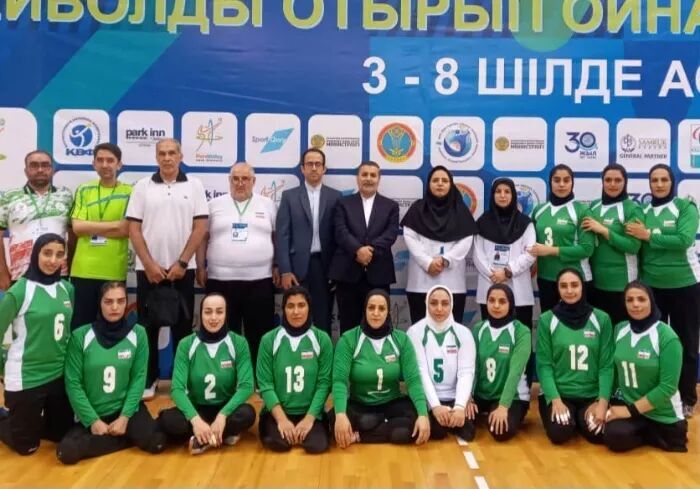 منتخب الكرة الطائرة الايراني بوضعية الجلوس للسيدات يخوض نهائيات آسيا