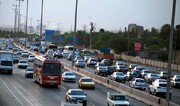 ترافیک در آزادراه‌های زنجان نسبتا سنگین است