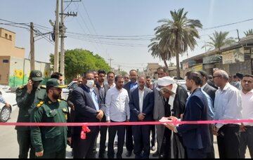 پنج پروژه عمران شهری در حمیدیه به بهره‌برداری رسید