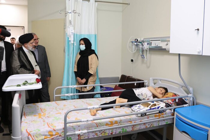 کلان بیمارستان غدیر با حضور رئیس جمهور افتتاح شد