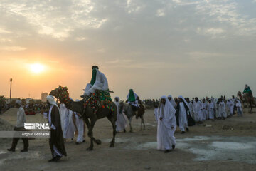  Puesta en escena de 'Qadir Jom' en Qeshm 
