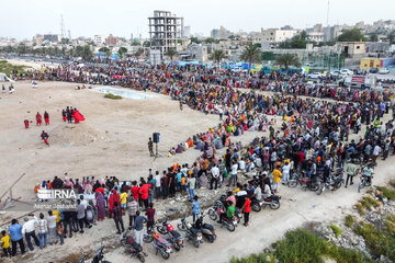  Puesta en escena de 'Qadir Jom' en Qeshm 
