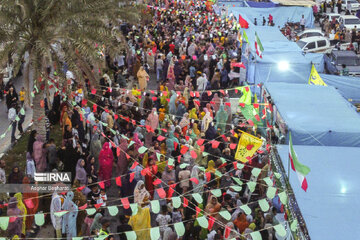  Puesta en escena de 'Qadir Jom' en Qeshm 
