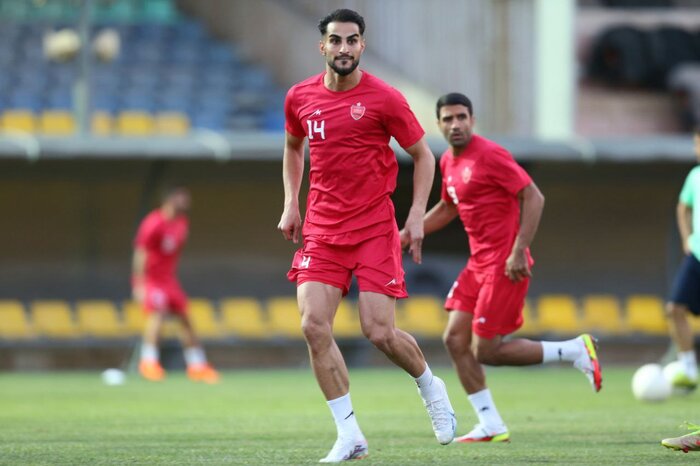 تمرین ۸۰ دقیقهای پرسپولیس در روز بازگشت گولسیانی