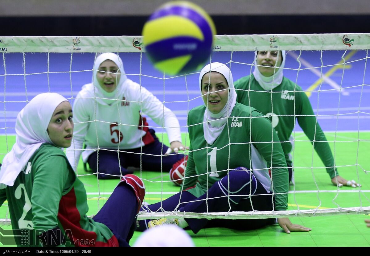 منتخب الكرة الطائرة جلوس الإيراني يحرز الوصافة في آسيا