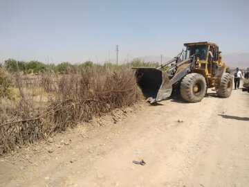 جلوگیری از تغییر کاربری ۲۰۰ هکتار اراضی کشاورزی در نظرآباد البرز