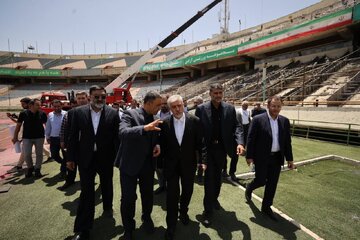 سجادی: نوسازی آزادی می‌تواند به یک‌سال تقلیل یابد/ برگزاری فصل جدید لیگ فوتبال با VAR