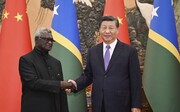 چین و جزایر سلیمان سند جامع مشارکت راهبردی امضا کردند 