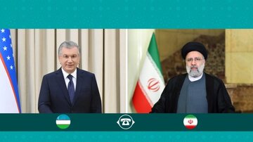 رئیسی: ظرفیت‌های زیادی برای توسعه تعاملات ایران و ازبکستان وجود دارد