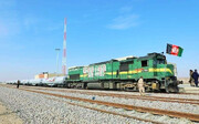 ظرفیت جابجایی راه‌آهن خواف –هرات ۶ میلیون تن‌بار در سال است  