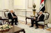 رئیس جمهور عراق بر حمایت دائم بغداد از فلسطین تاکید کرد 