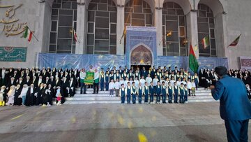 فیلم| افتتاحیه دوازدهمین جشنواره سرود ملی رضوی در گرگان 