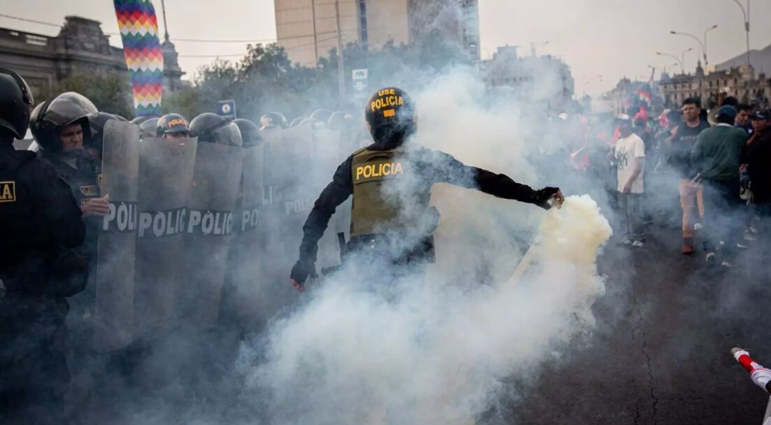 La policía peruana aumenta registros y controles ante “Tercera Toma de Lima”
