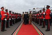 رئیس‌جمهور وارد نایروبی شد