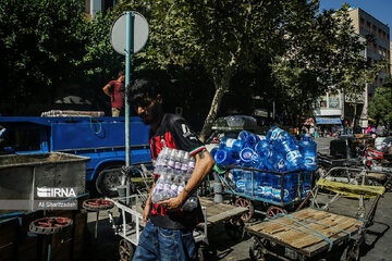 Tehran, hottest day of year