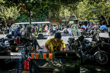 Tehran, hottest day of year