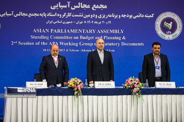 Asian Parliamentary Assembly  in Tehran