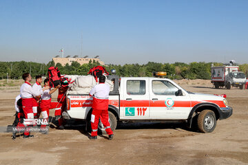 Velayat emergency and rescue drill held in Mashhad