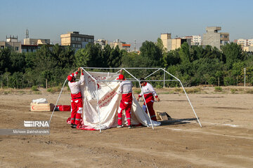 Velayat emergency and rescue drill held in Mashhad