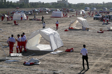 Velayat emergency and rescue drill held in Mashhad