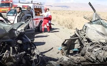 برخورد ۲ خودرو در استان گلستان یک کشته و سه مصدوم برجا گذاشت  