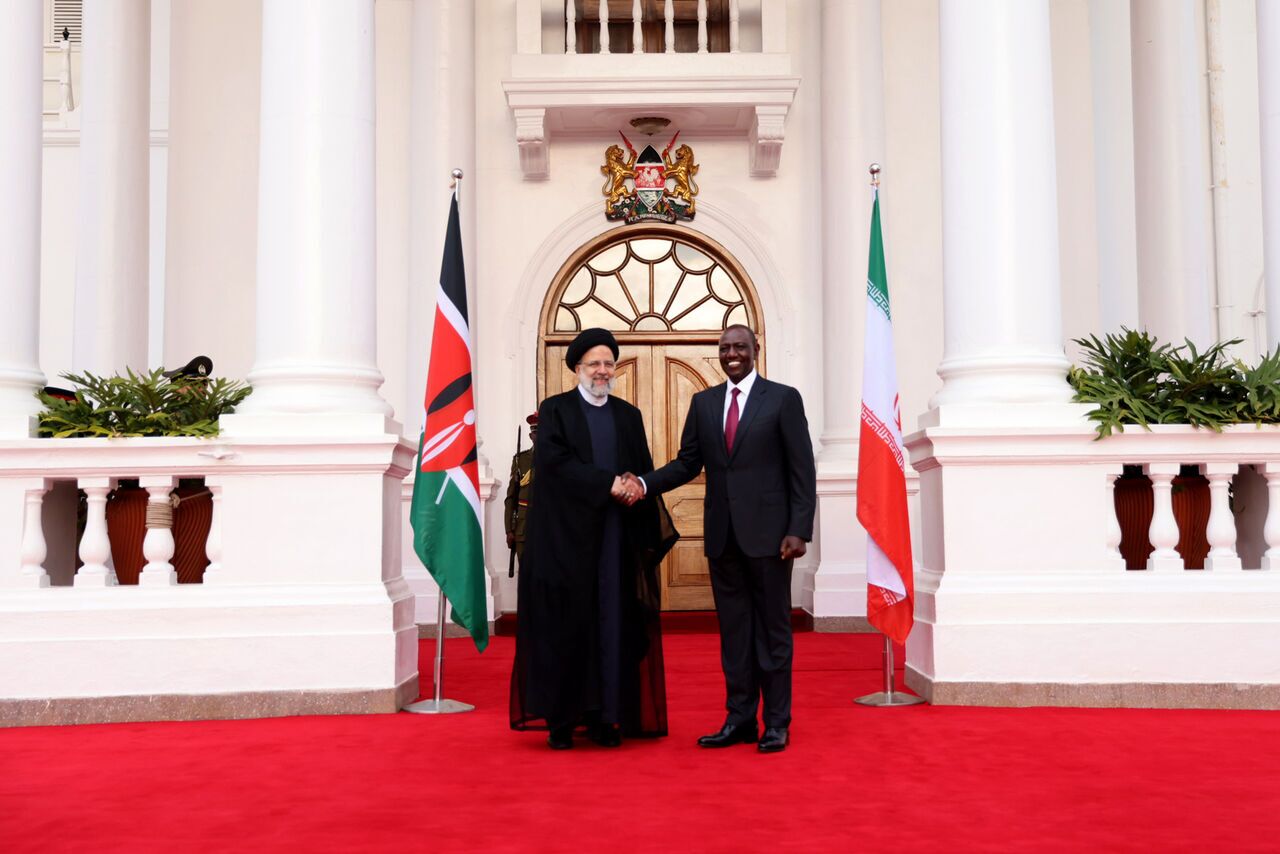 Tournée africaine : le président iranen en visite officielle au Kenya 