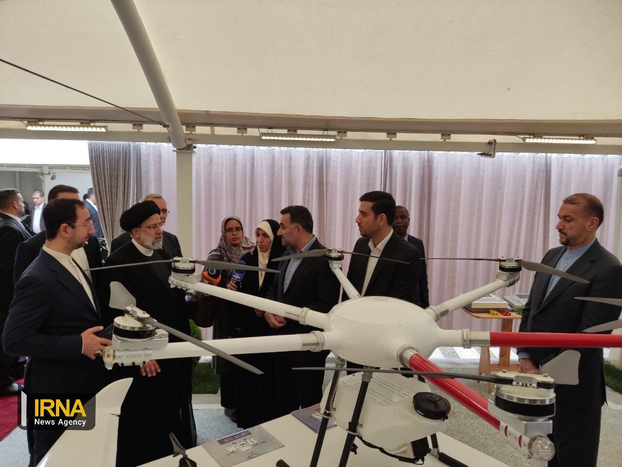 Irán exhibe drones agrícolas y cartográficos en Kenia