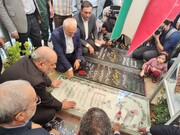 فیلم| وزیر کشور در گلزار شهدای کرمان؛ ادای احترام به سردار دل‌ها و پیگیری مشکلات شهروندان