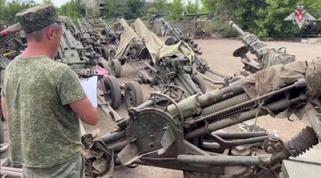 گروه واگنر تسلیحات خود را به ارتش روسیه تحویل داد + فیلم
