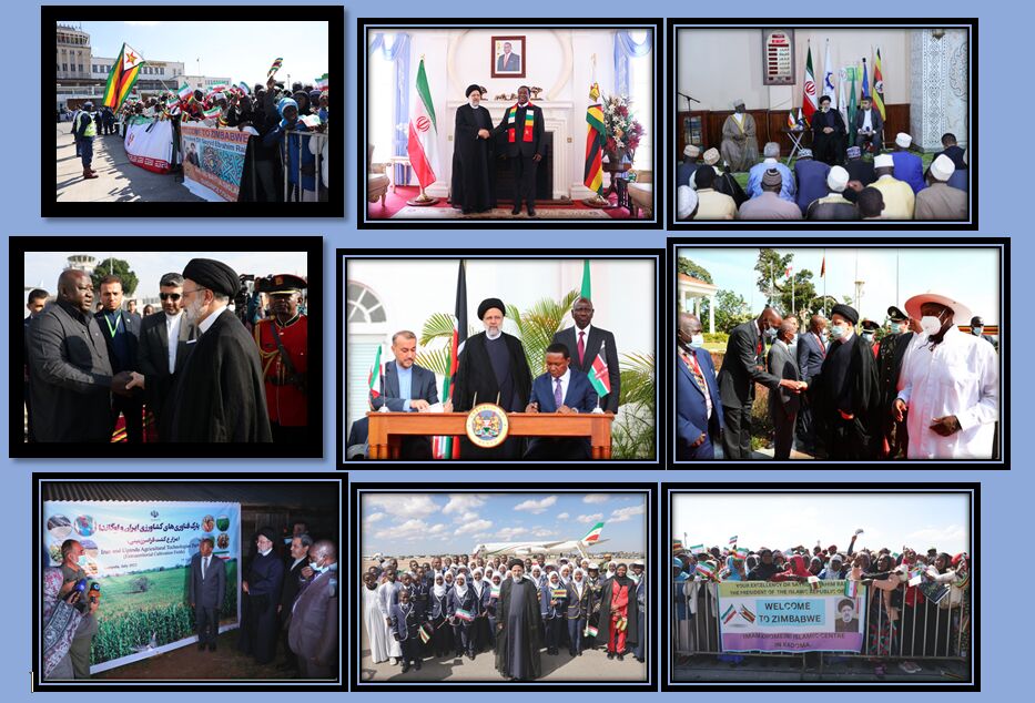 صدر ایران کا کامیاب دورہ افریقہ مکمل/ ایران اور 3 افریقی ممالک کے درمیان 21 سمجھوتوں پر دستخط 