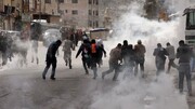 مجروح شدن ۸ فلسطینی در یورش صهیونیست‌ها به نابلس