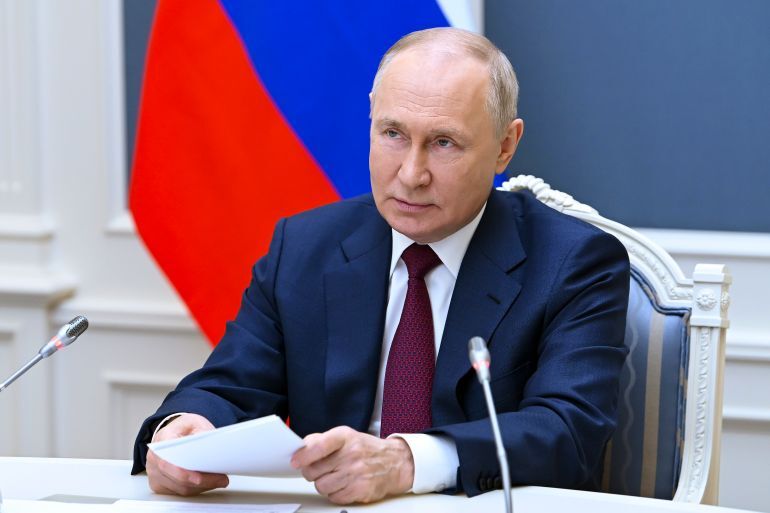 جلسه پوتین با اعضای شورای امنیت ملی روسیه درباره حفاظت از تاسیسات حیاتی مسکو