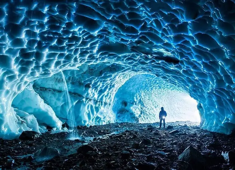 غار یخی چما سردترین نقطه خاورمیانه