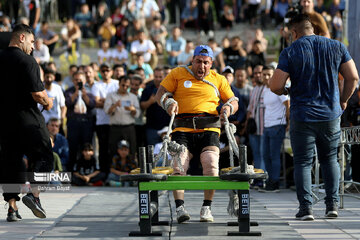 Strongest man competitions in northcentral Iran