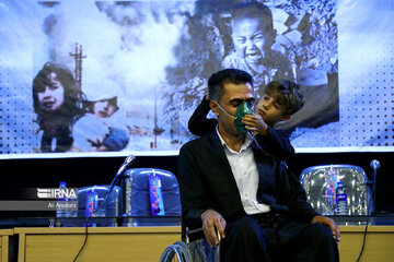 The injured of chemical weapons commemorated in Iran