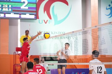 والیبال زیر ۱۶ سال آسیای مرکزی؛ پیروزی آسان ایران مقابل قزاقستان