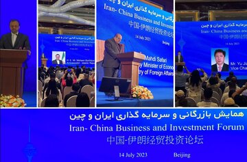 استقبال شرکت‌های چینی از همایش بازرگانی و سرمایه‌گذاری ایران و چین